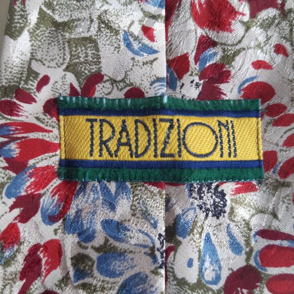 Tradizoni Silk Tie - Picture 5 of 7